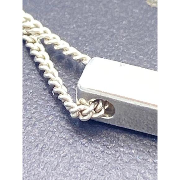 Authentic Gucci Sterling Silver Cross Pendant Necklace - Picture 5 of 9